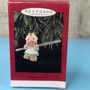 Hallmark Keepsake Ornament 1995 Christmas Fear Handcrafted Dated
